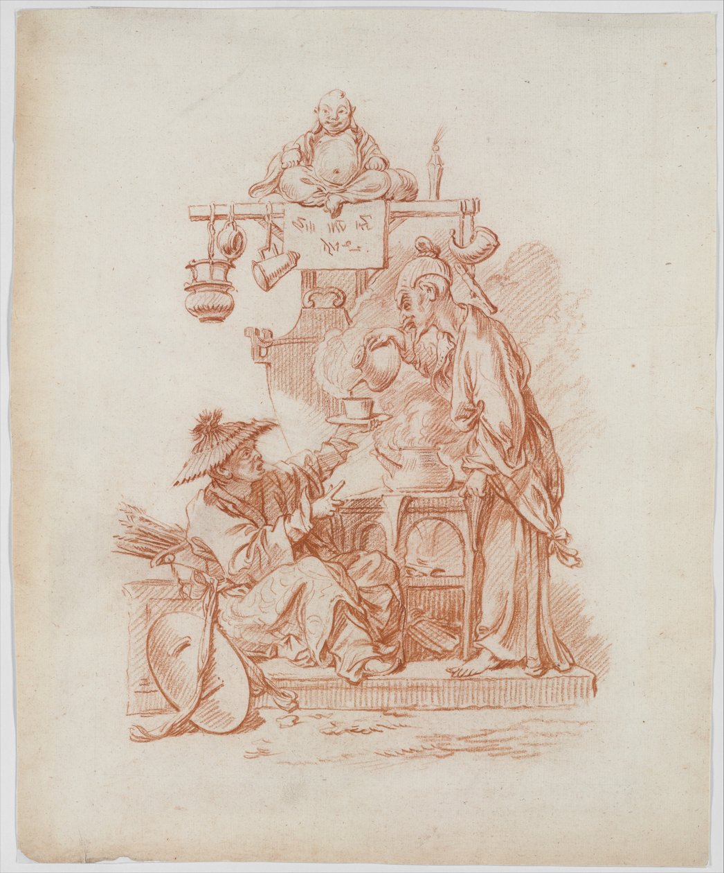 Ogień autorstwa François Boucher