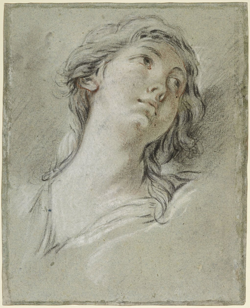 Głowa kobiety autorstwa François Boucher