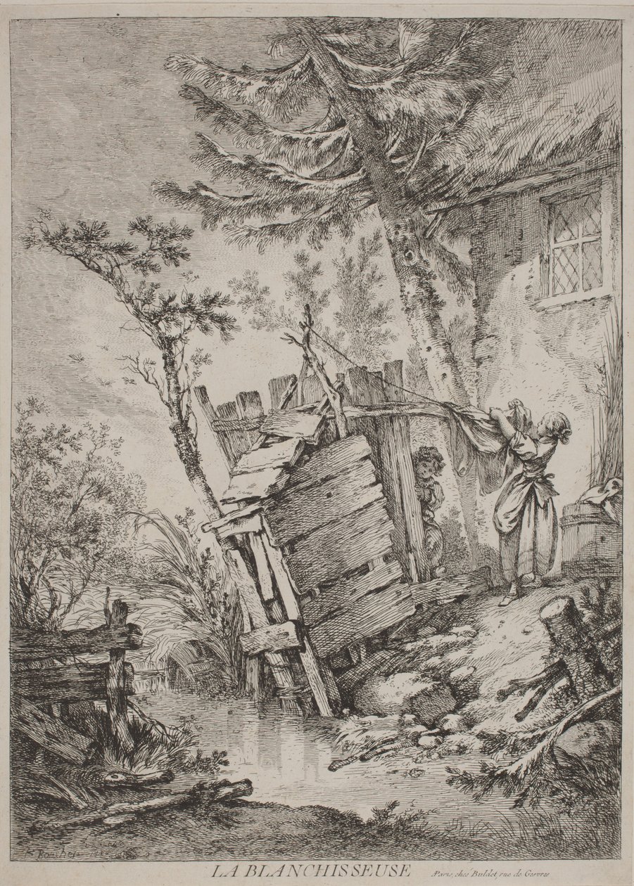 Pralnica autorstwa François Boucher