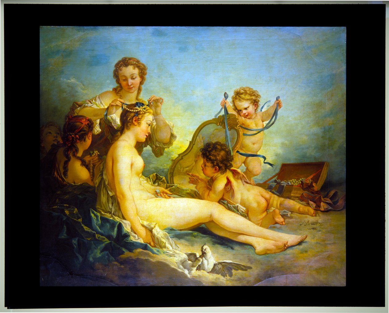 Toaleta Wenus autorstwa François Boucher