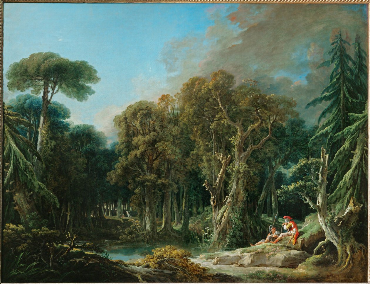 La foret - las ... autorstwa François Boucher