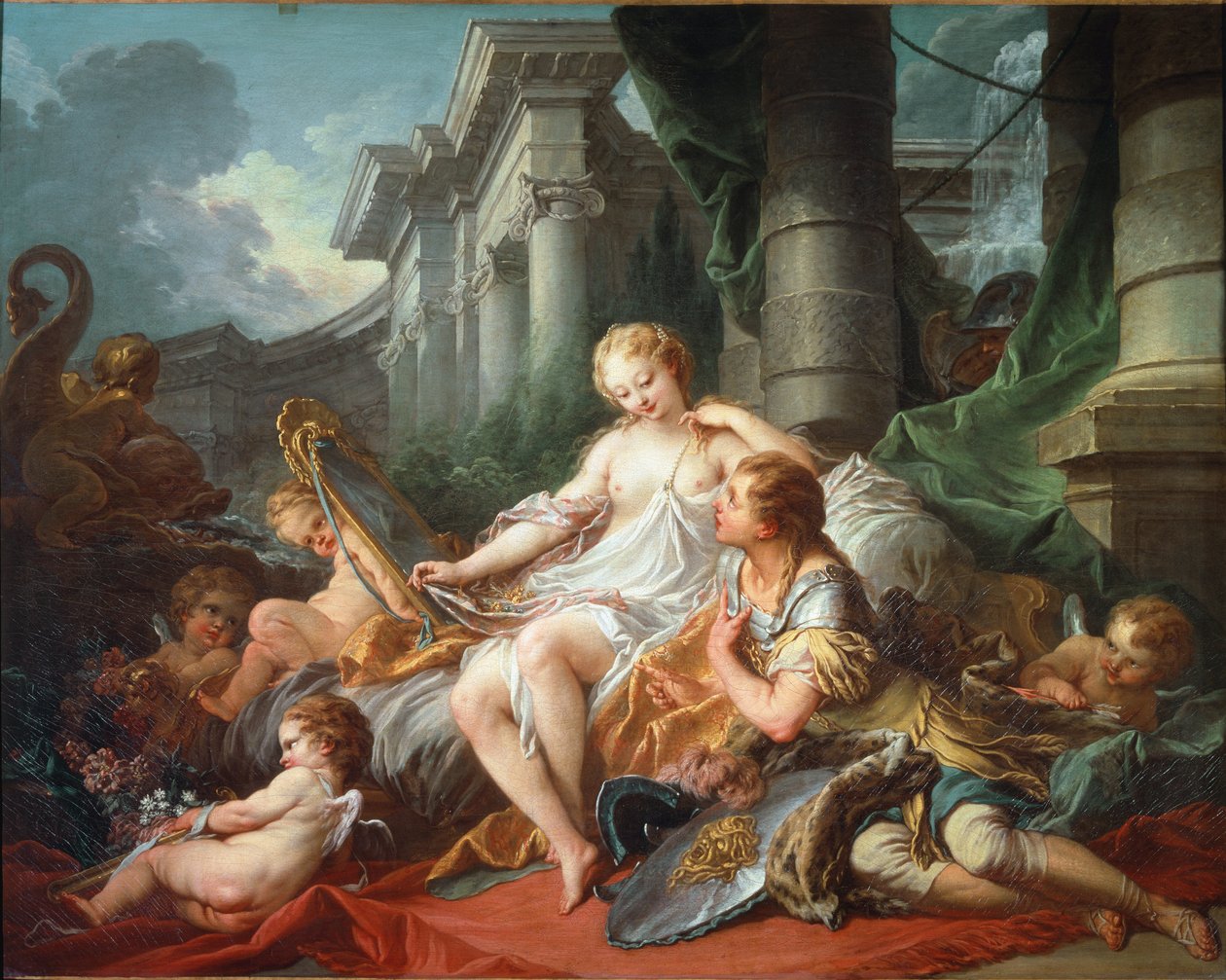 Rinaldo i Armida - olej na płótnie autorstwa François Boucher