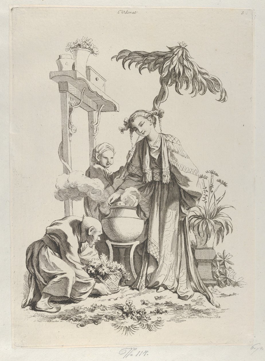 Zapach autorstwa François Boucher