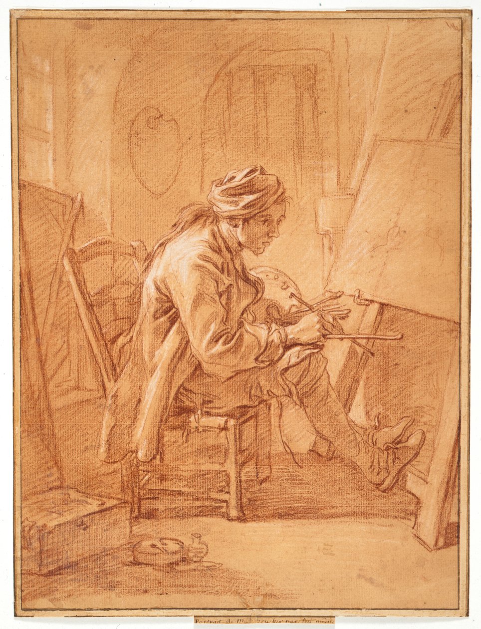 Artysta w swojej pracowni autorstwa François Boucher