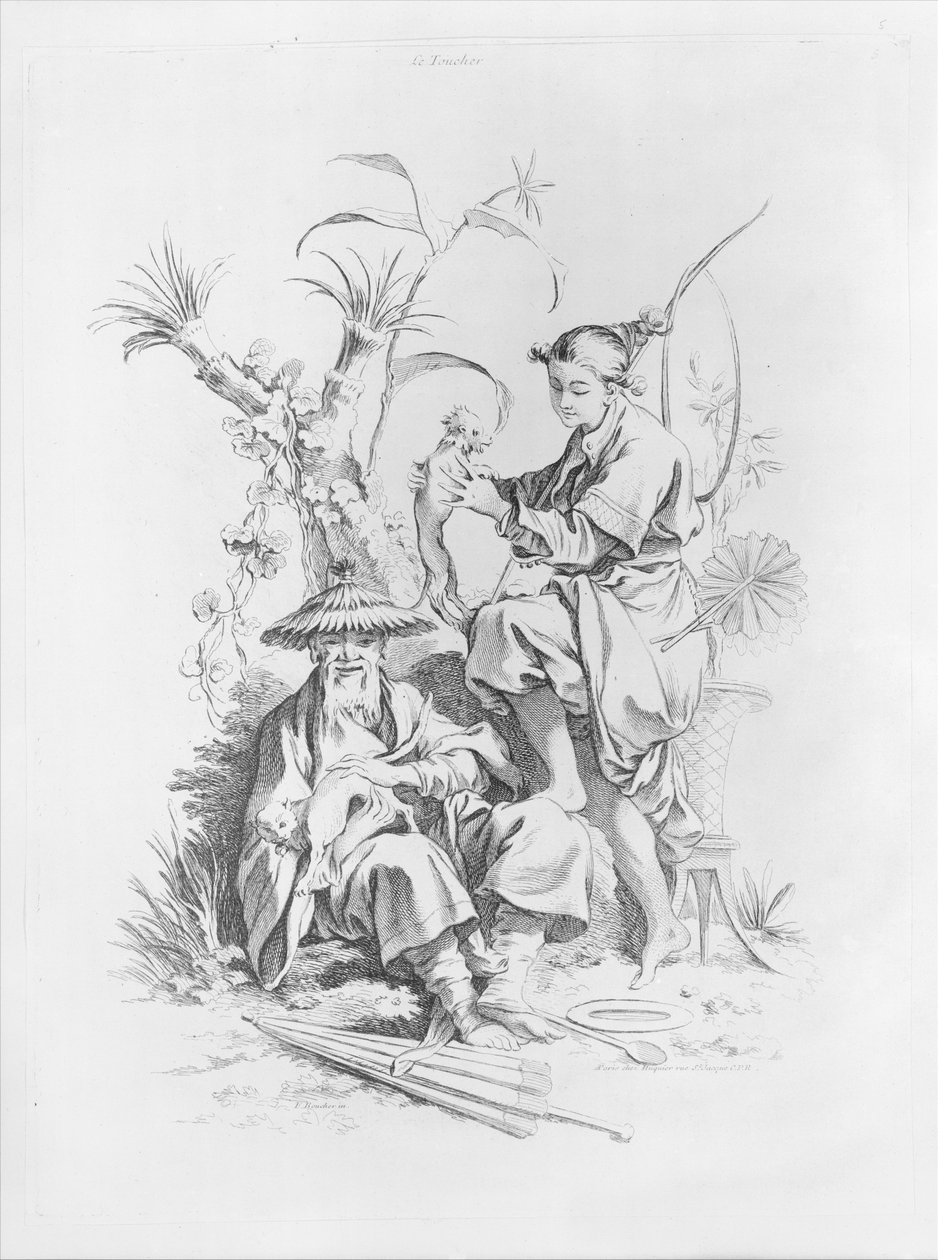 Pięć zmysłów autorstwa François Boucher