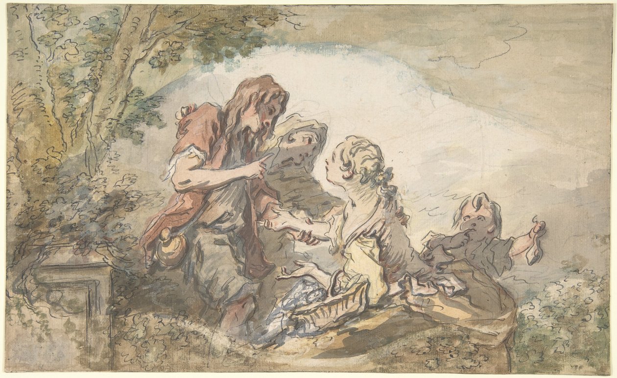 Wróżka autorstwa François Boucher