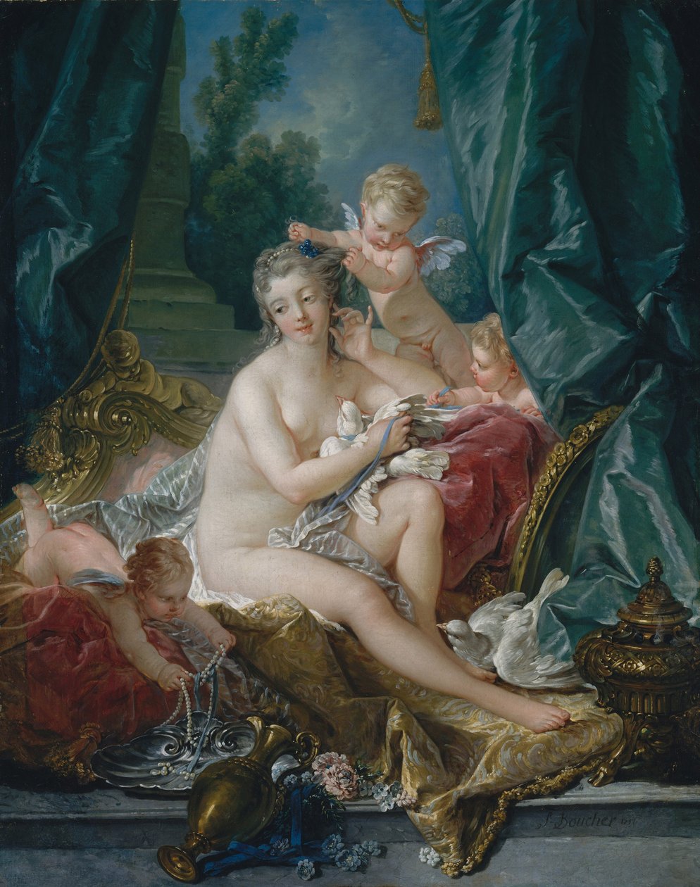 Toaleta Wenus autorstwa François Boucher