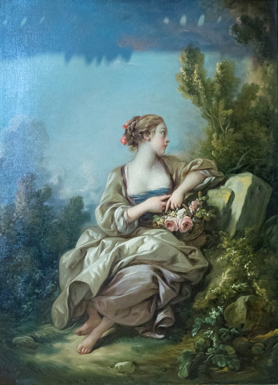 Mały ogrodnik autorstwa François Boucher