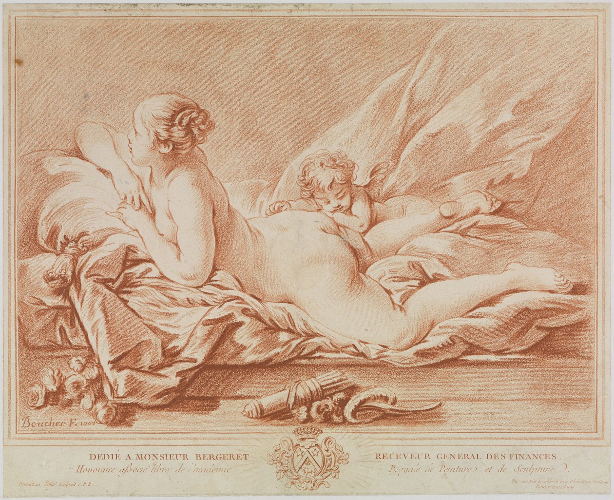Wenus i Amor autorstwa François Boucher
