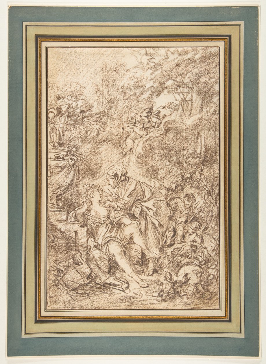 Wertumnus i Pomona autorstwa François Boucher