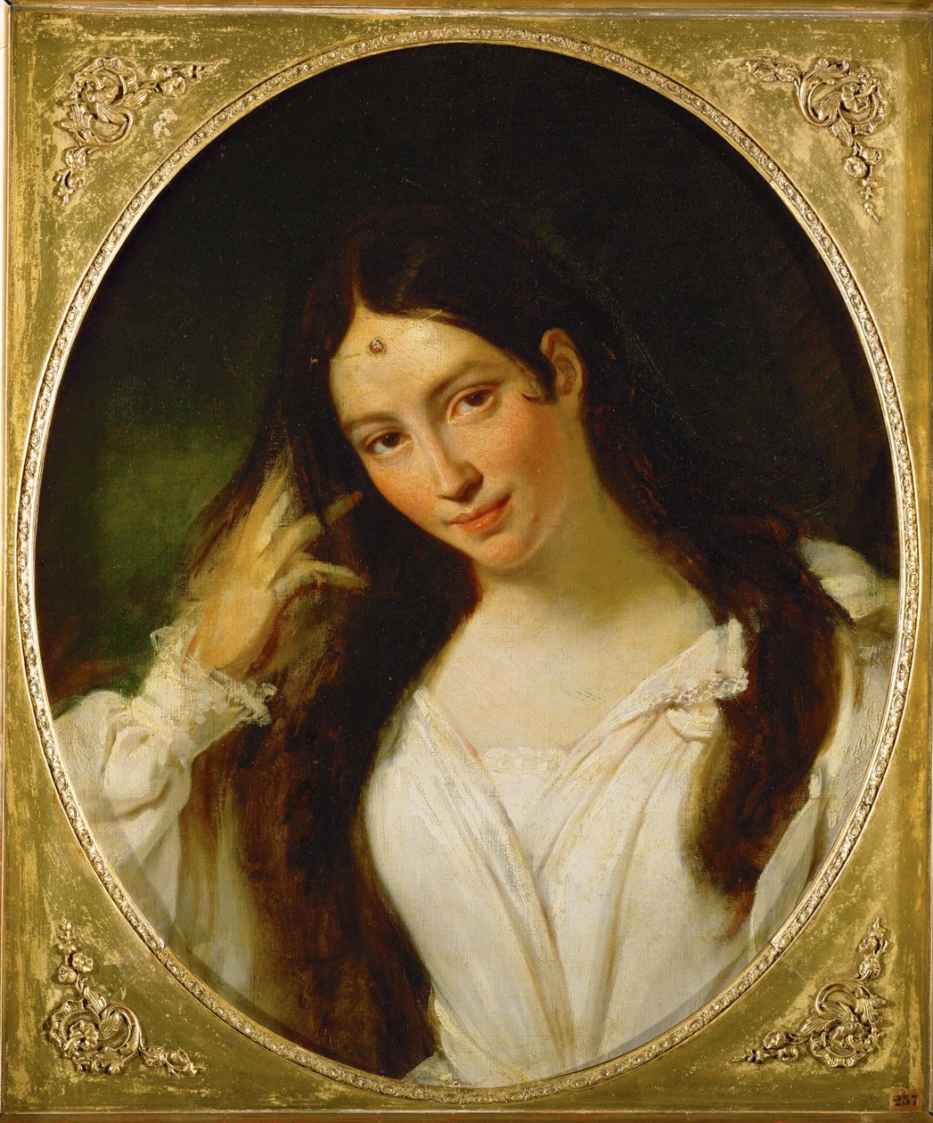 Piosenkarka Maria de la Felicidad Garcia, zwana Malibran, jako Desdemona ... - Piosenkarka Maria de la Felicidad Garcia, zwana Malibran, jako Desdemona ... autorstwa Francois Bouchot