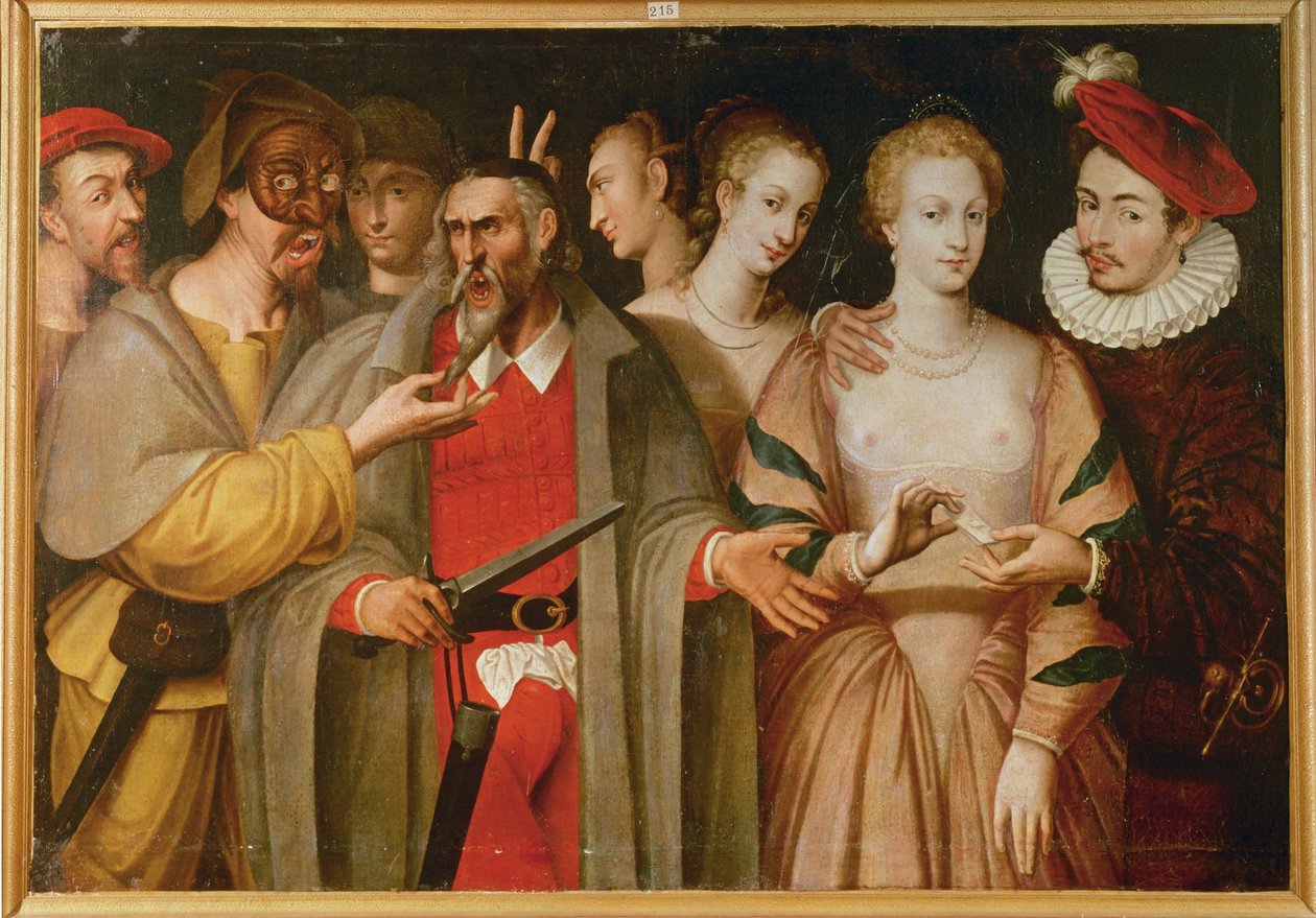 Postacie z Commedia dell