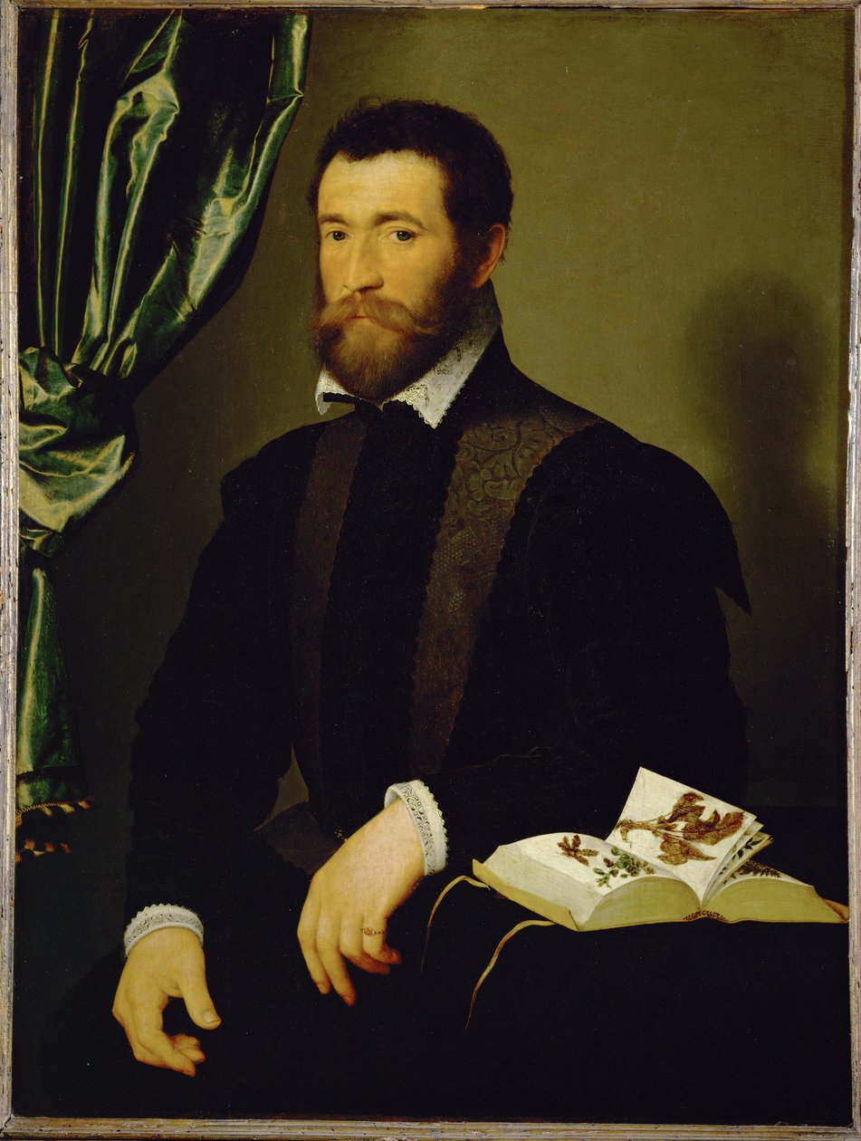 Pierre Quthe, przyjaciel Francois Cloueta, humanista i farmaceuta ... autorstwa François Clouet