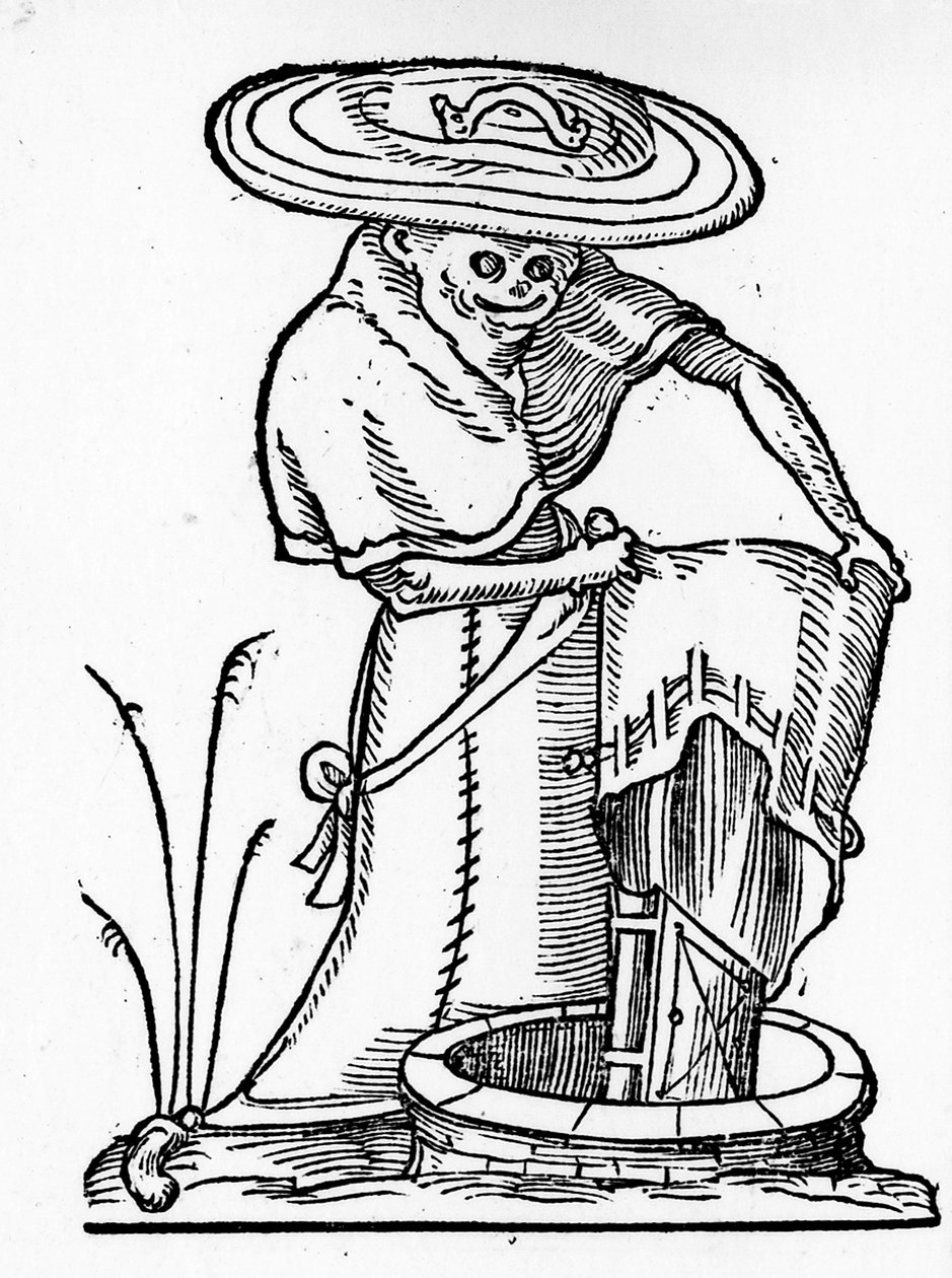 Ilustracja z „Humorystycznych snów Pantagruela” Francois Desprez, wydanej w 1565 r. autorstwa Francois Desprez