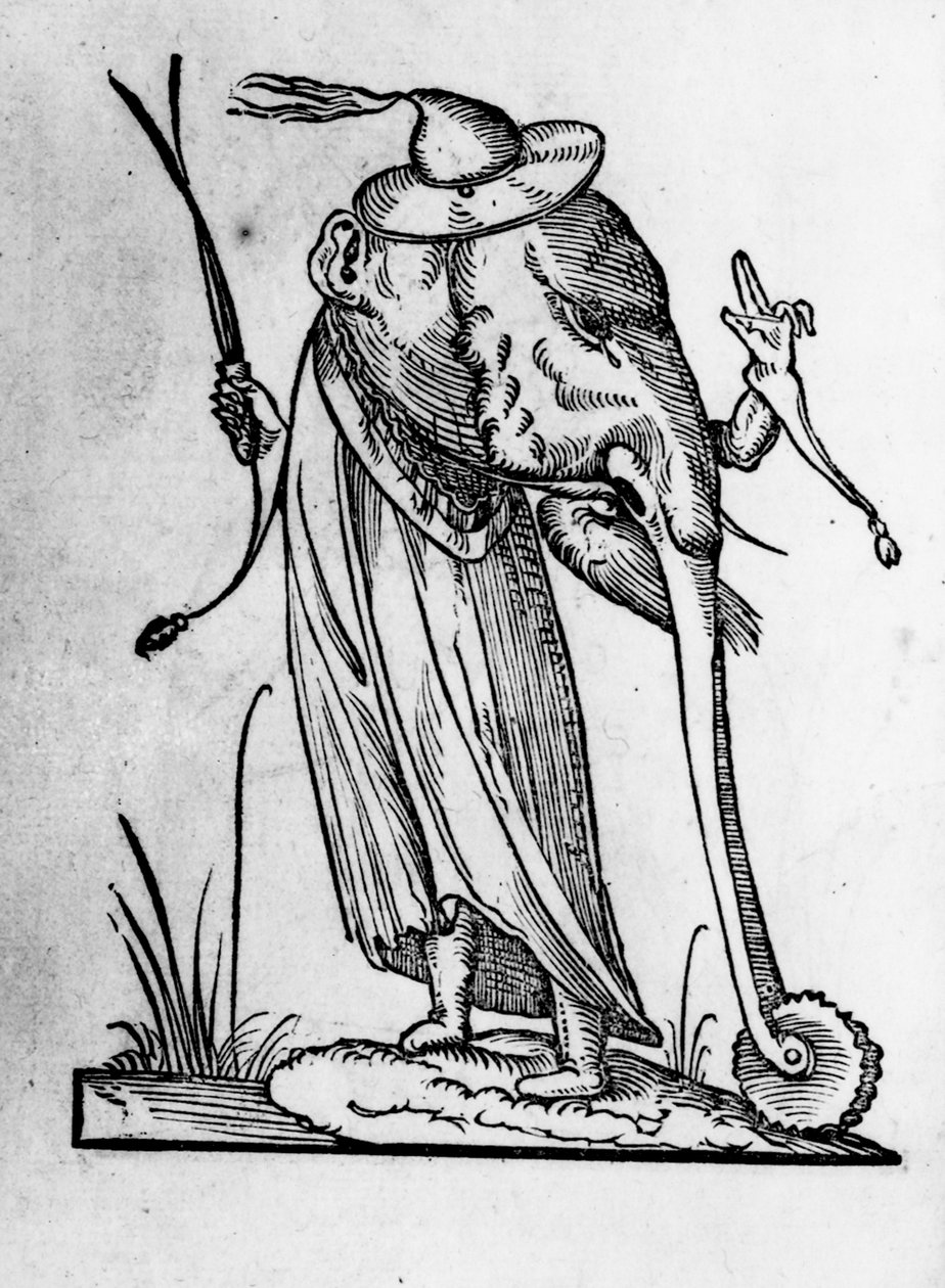 Ilustracja z „Humorystycznych snów Pantagruela” Francois Desprez, wydanej w 1565 r. autorstwa Francois Desprez