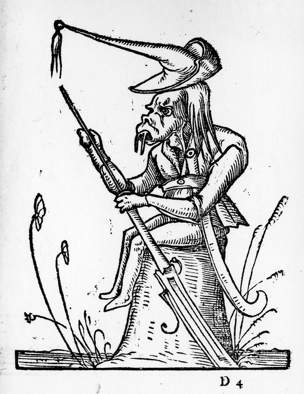 Ilustracja z „Humorystycznych snów Pantagruela” Francois Desprez, wydanej w 1565 r. autorstwa Francois Desprez
