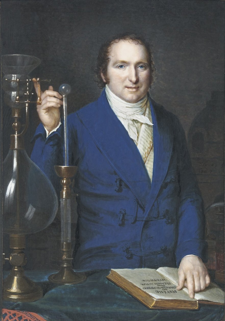 Portret Antoine François Comte de Fourcroy 1755-1809 autorstwa Francois Dumont