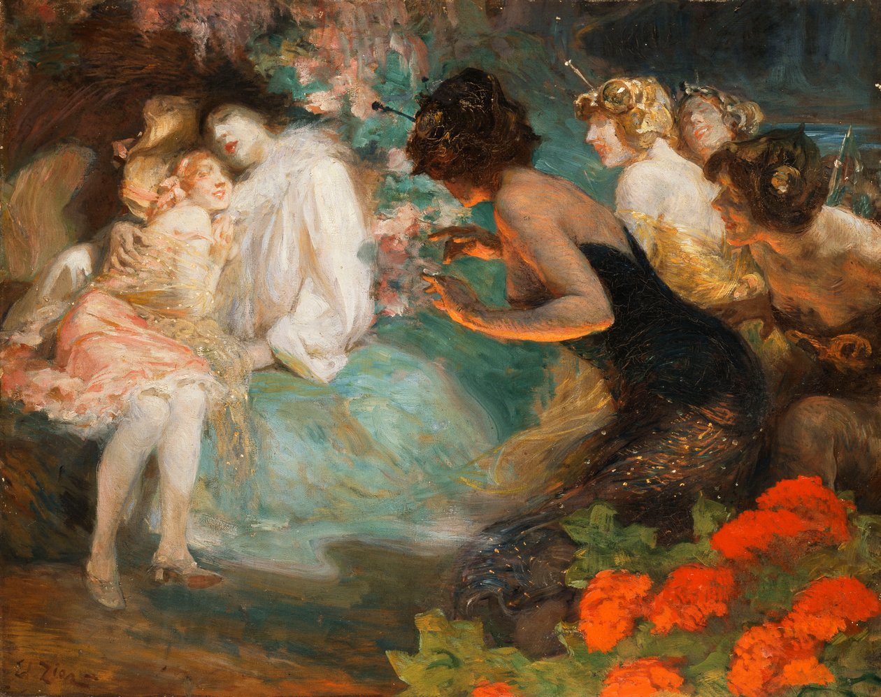 Fantazja, autorstwa Francois Edouard Zier