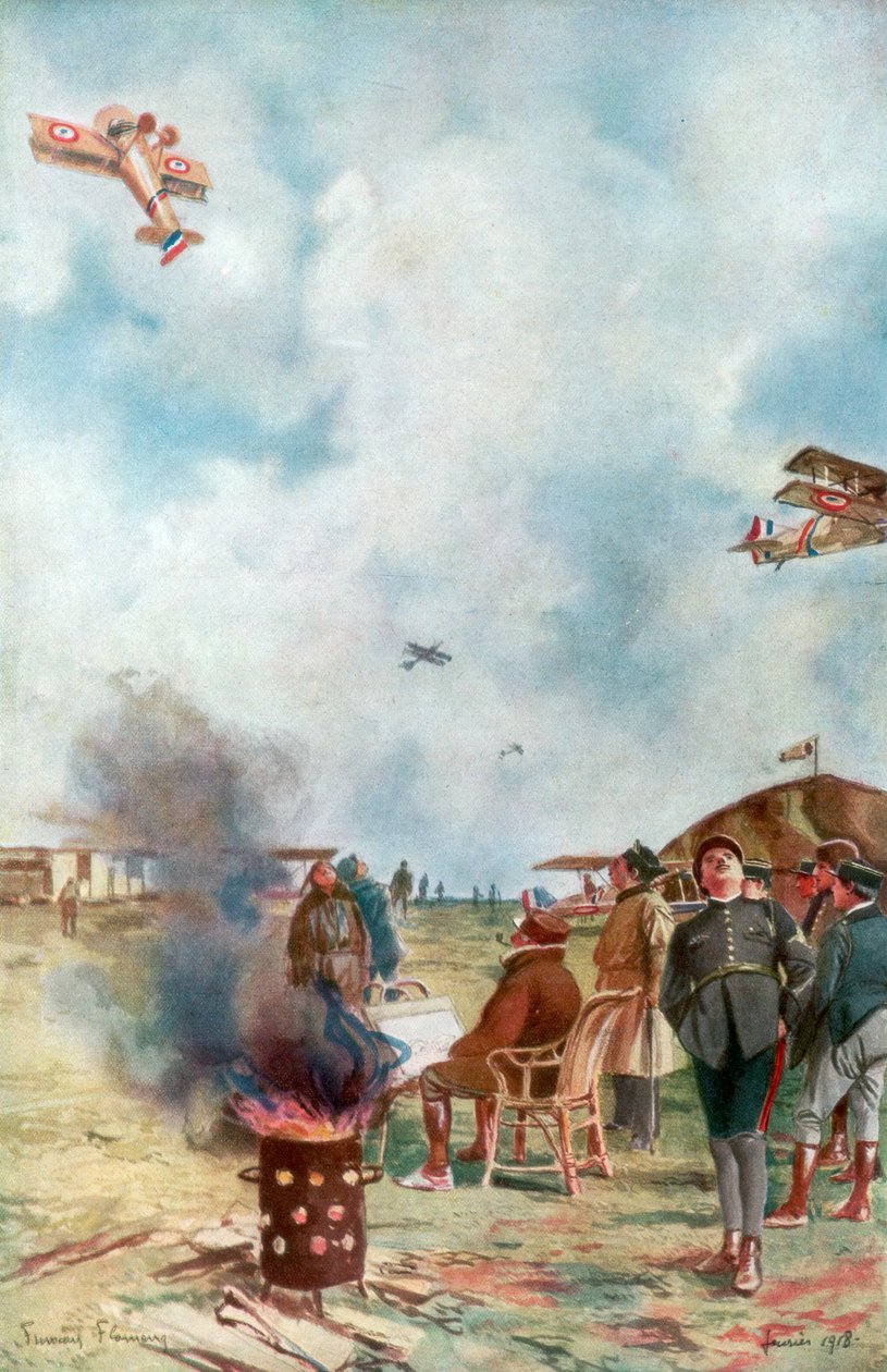 Inwersja trochę bliska ziemi, 1918, 1926 autorstwa Francois Flameng