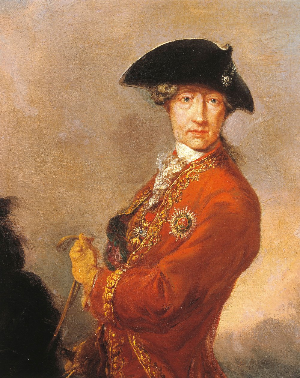 Portret księcia Wenzel Antona Fursta Kaunitz-Rietberg (olej na płótnie) autorstwa Francois Giuseppe Casanova