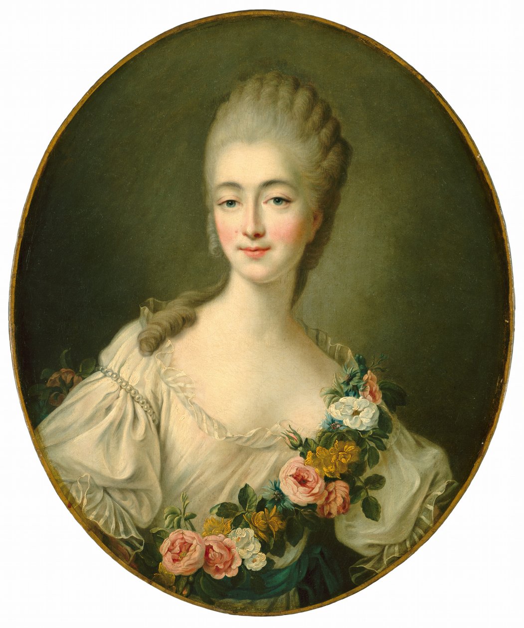 Jeanne Bécu, hrabina Barry autorstwa Francois Hubert Drouais