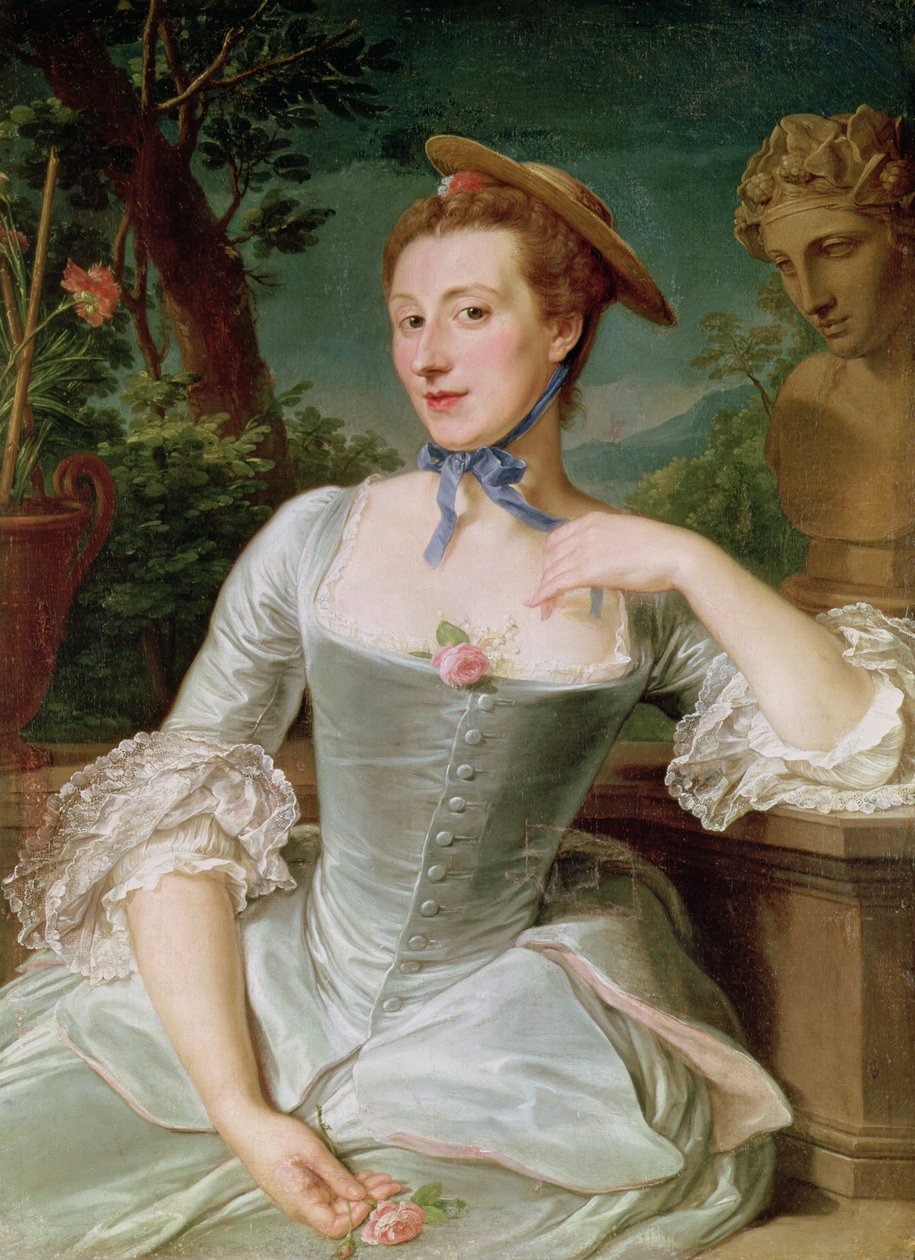 Madame de Pompadour autorstwa Francois Hubert Drouais