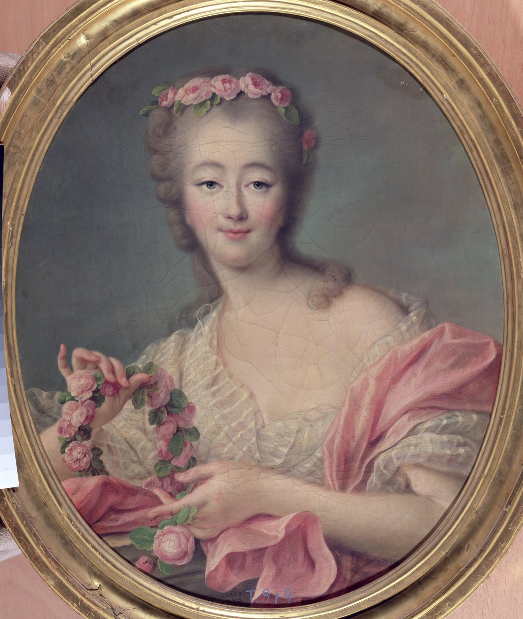 Pani Du Barry autorstwa Francois Hubert Drouais