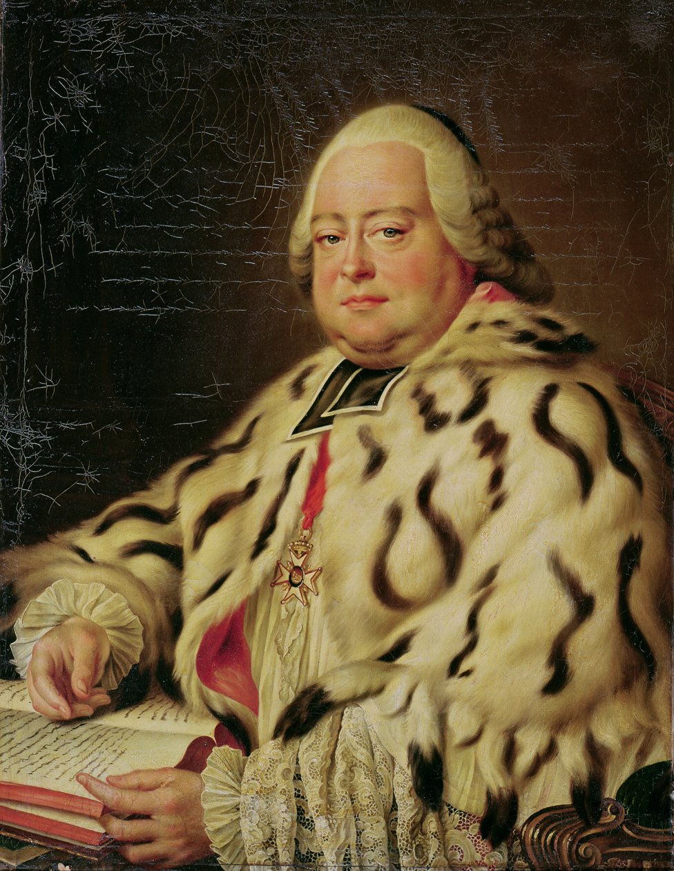 Portret Francois-Camille de Lorraine (1726-88) c.1769 autorstwa Francois Hubert Drouais
