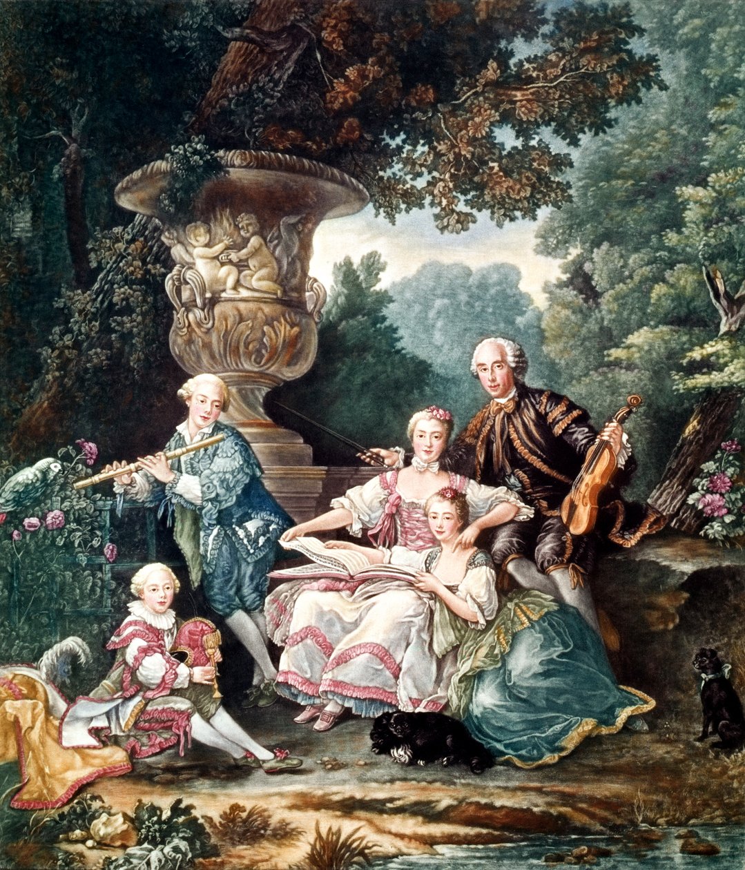 Nieznany obraz autorstwa Francois Hubert Drouais