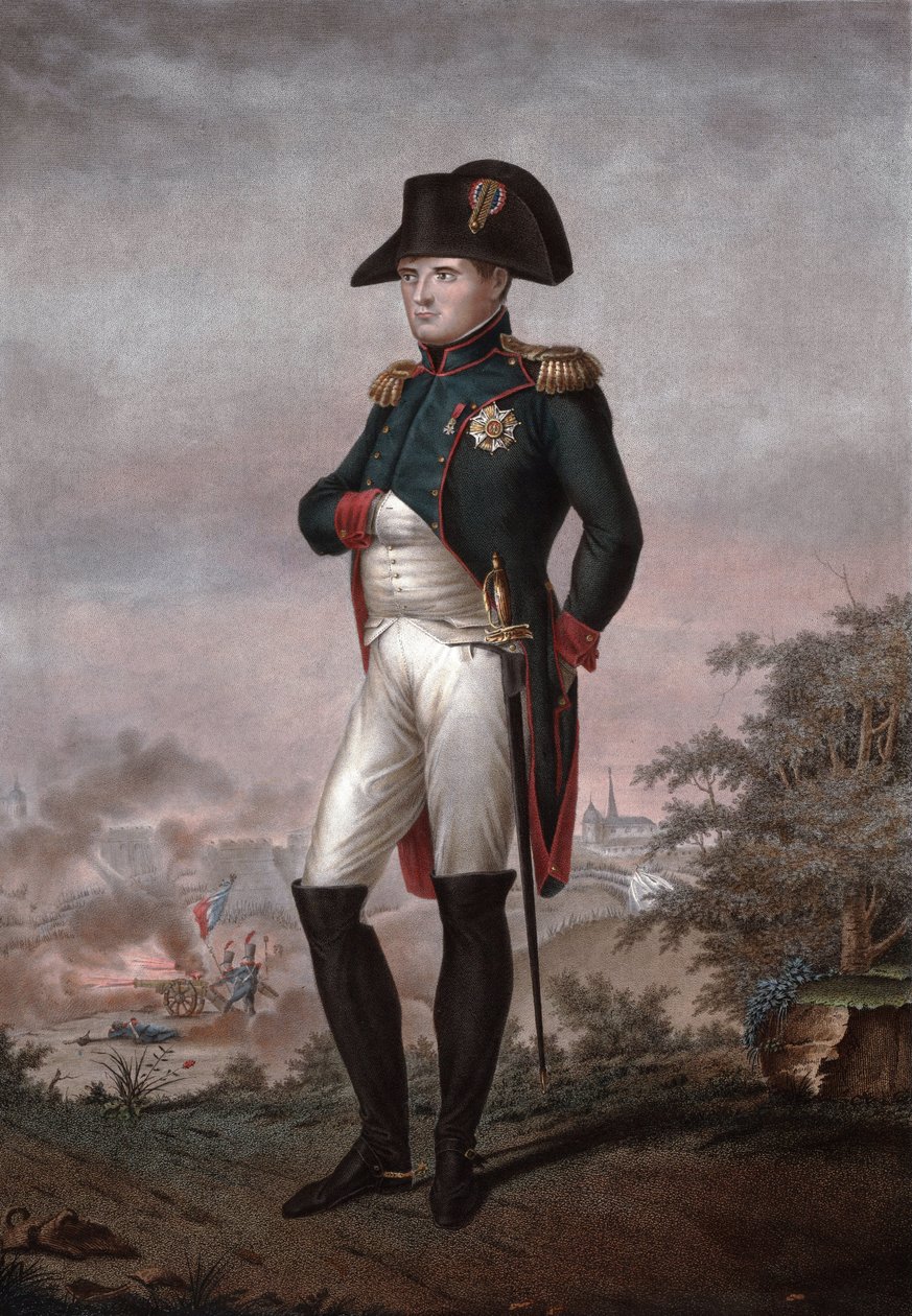 Napoleon I Wielki Cesarz francuskiego króla Włoch autorstwa Francois Joseph Baron (after) Bosio