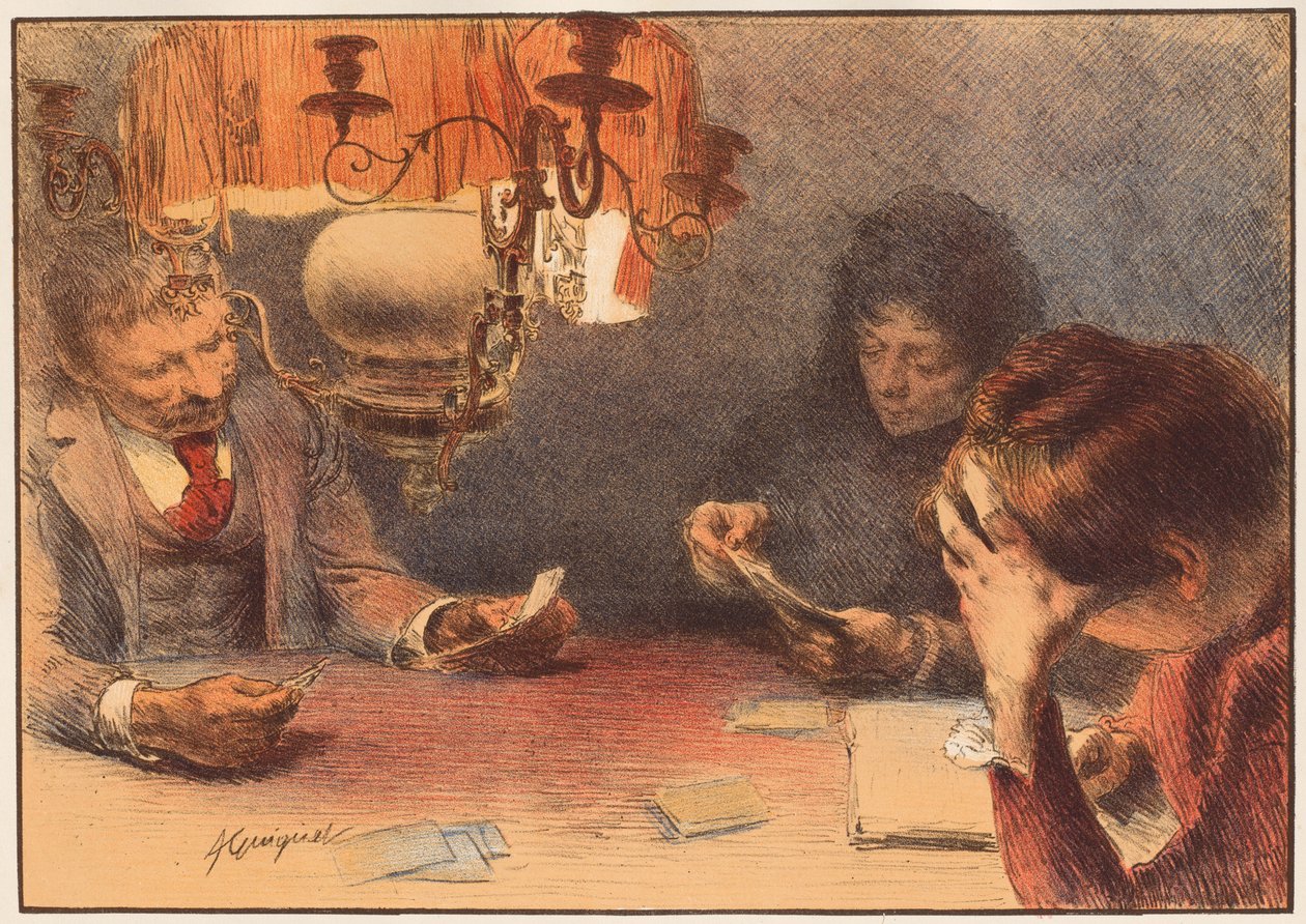 Lampa, 1899. autorstwa Francois Joseph Guiguet
