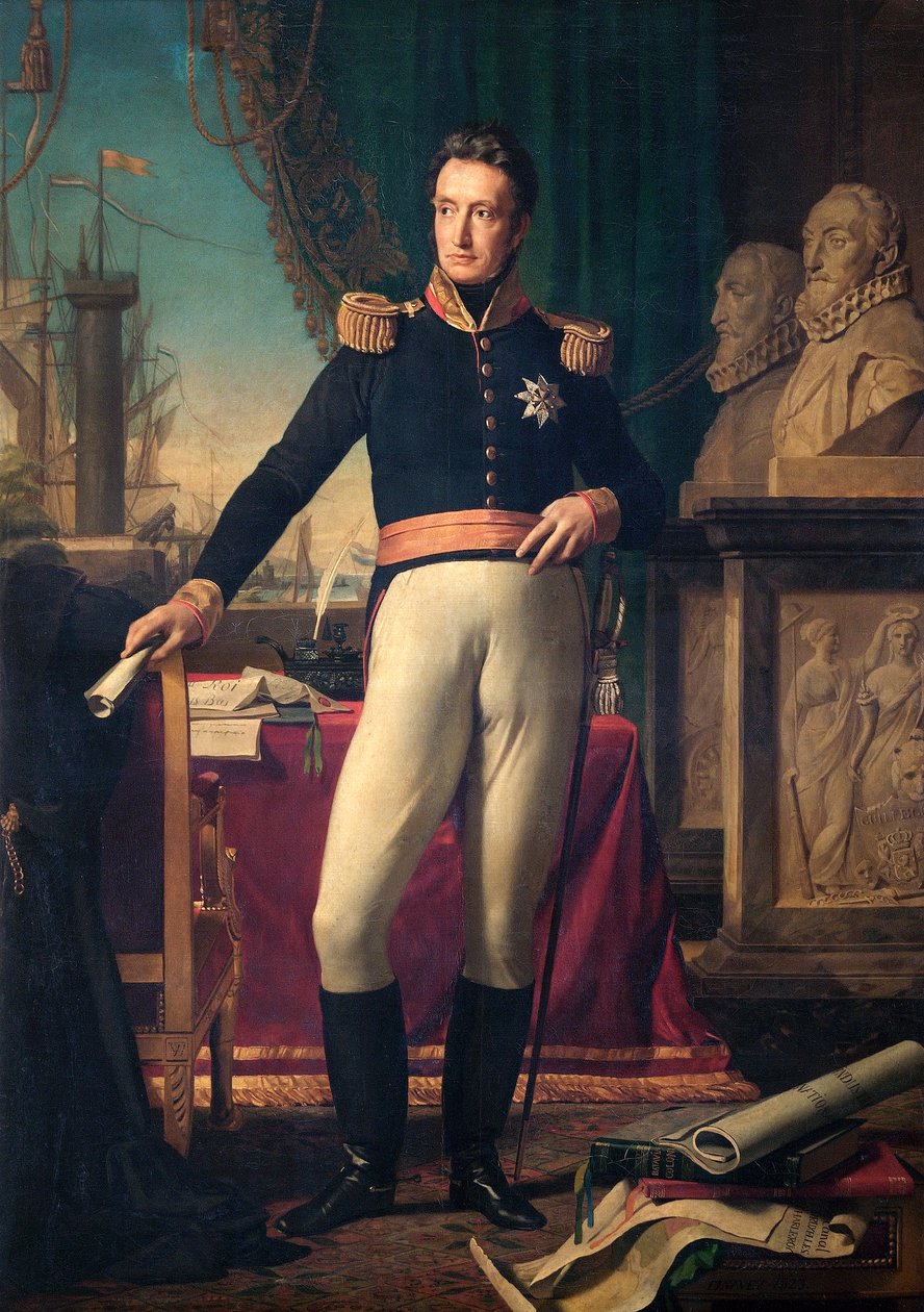 Wilhelm I (olej na płótnie) autorstwa François Joseph Navez