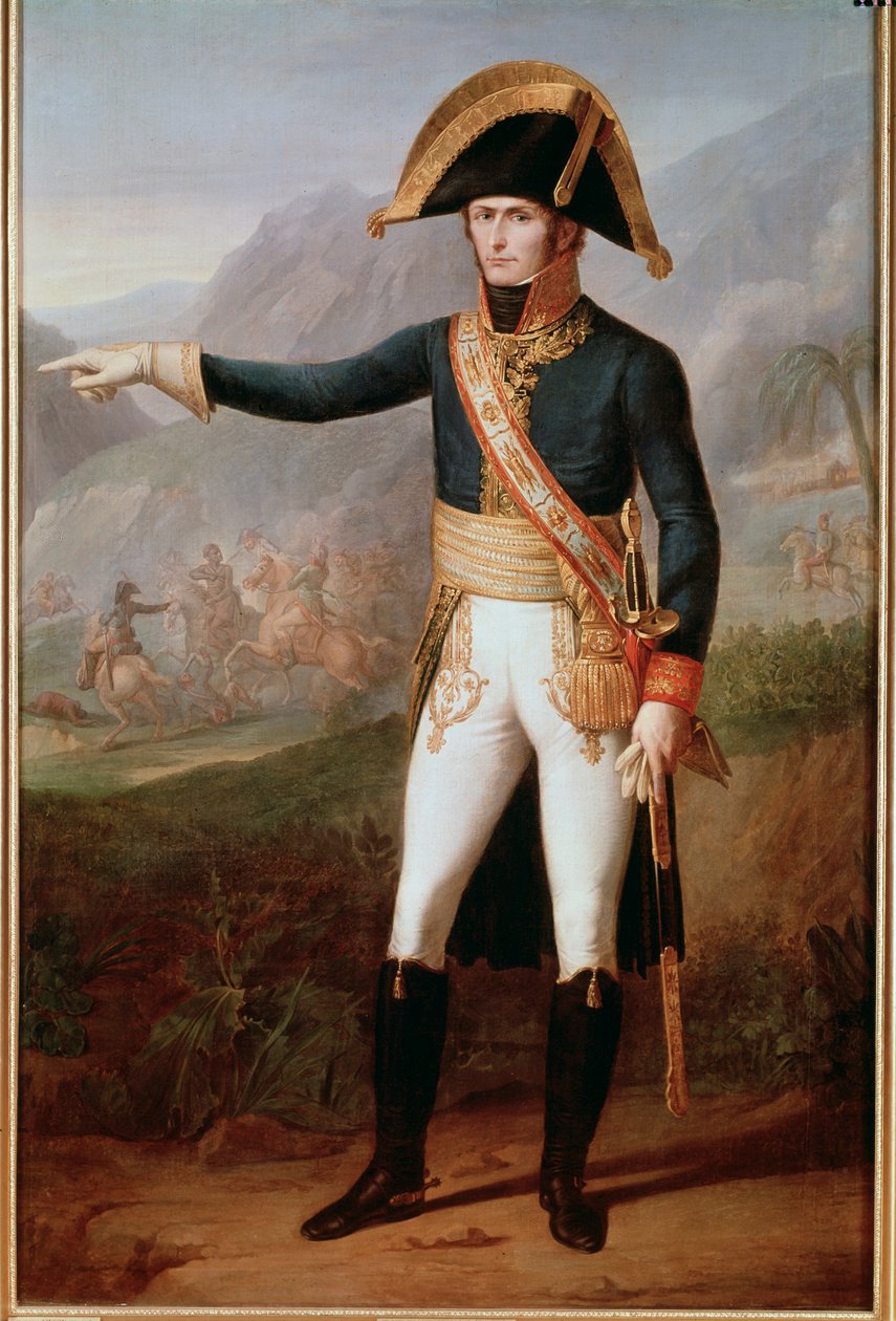 Charles Emmanuel Leclerc, Generał Naczelny Armii w Santo Domingo (olej na płótnie). autorstwa Francois Josephe Kinson