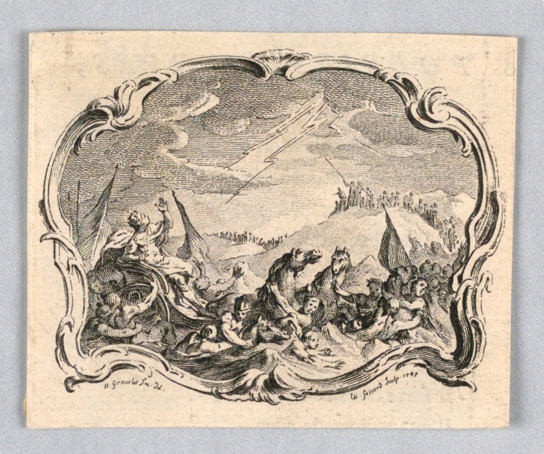 Winieta autorstwa Francois Joullain