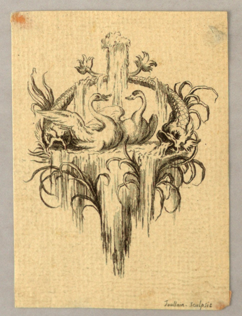 Winieta autorstwa Francois Joullain
