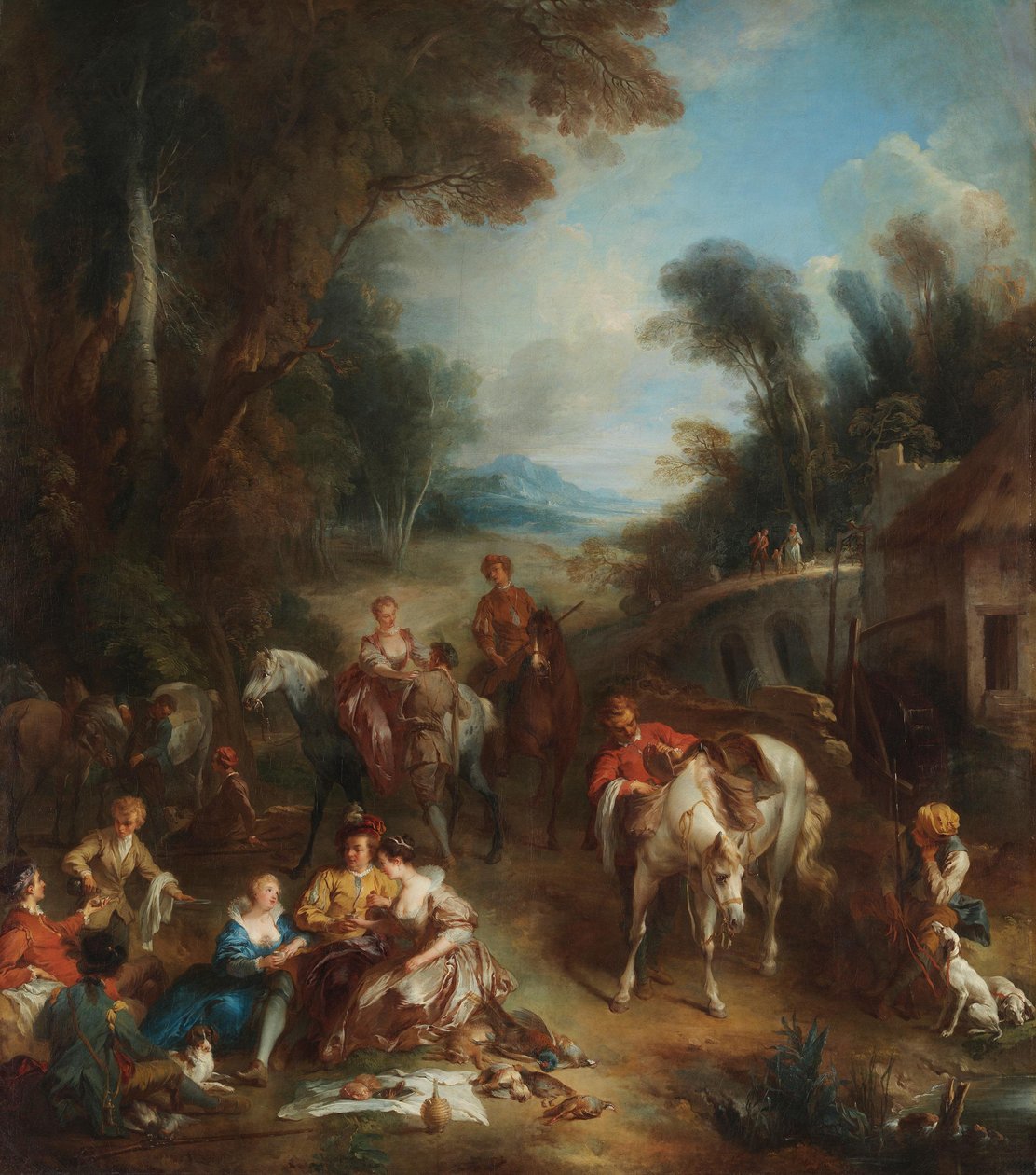 Polowanie autorstwa François Lemoyne