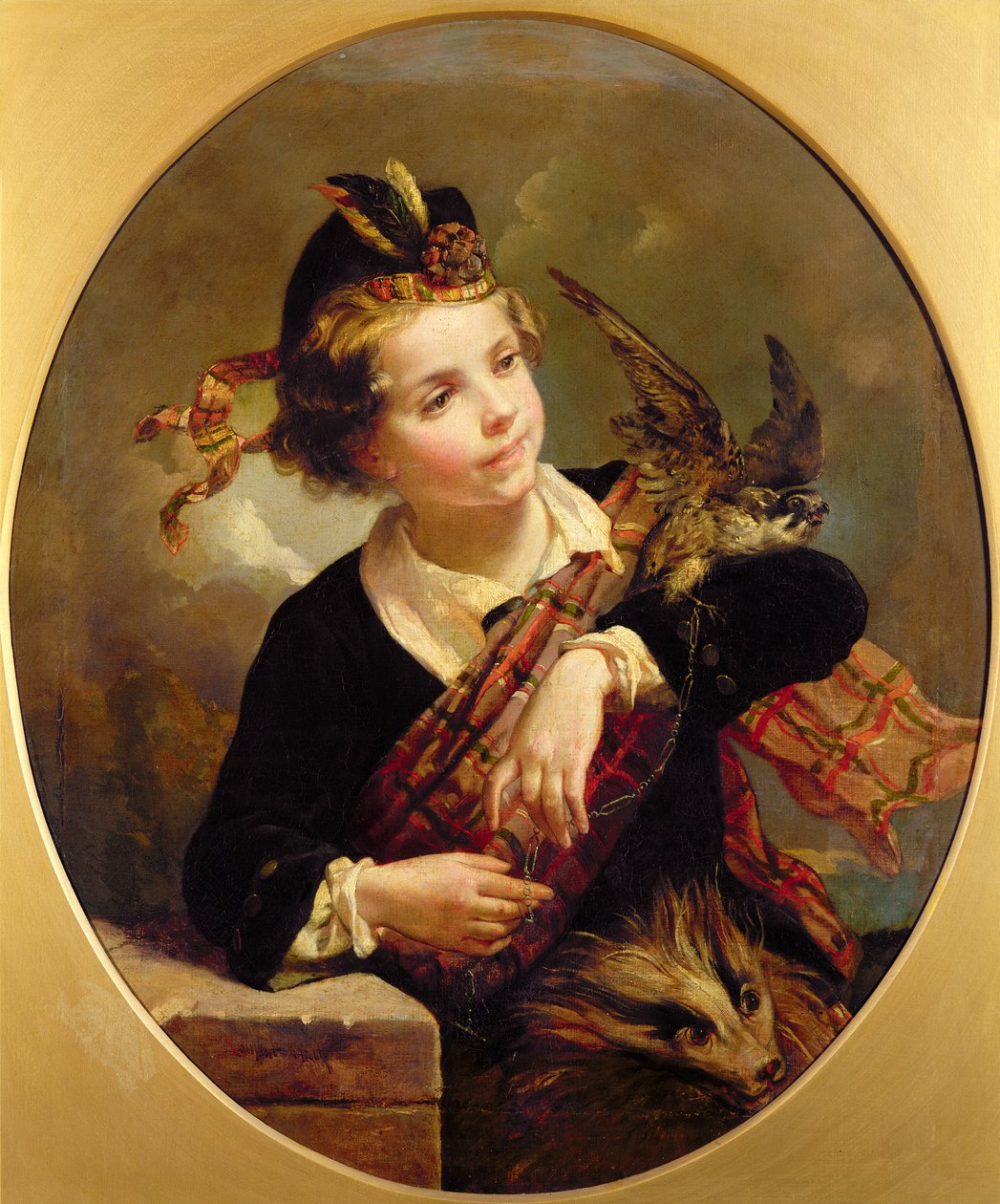 Jastrząb autorstwa Francois Louis Lanfant de Metz