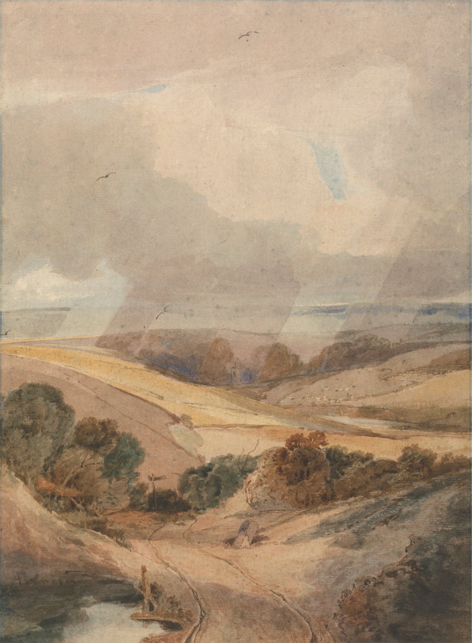Mousehold Heath, Norwich autorstwa Francois Louis Thomas Francia