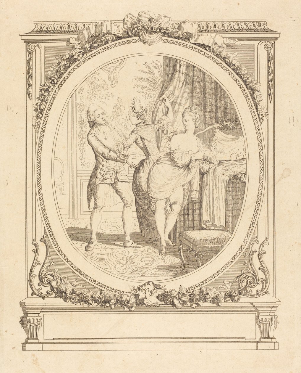 niedyskretny autorstwa Francois Marie Isidore Queverdo