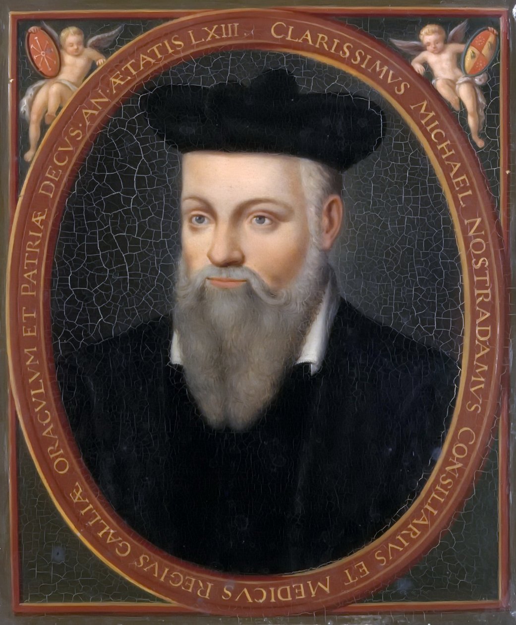 Michel de Nostredame, zwany Nostradamusem 1503-1566 autorstwa Francois Marius Granet