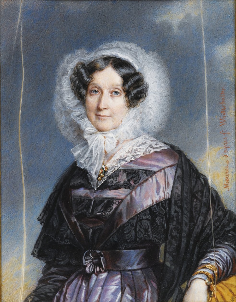 Portret Adelaide dOrléans 1777-1847 autorstwa Francois Meuret