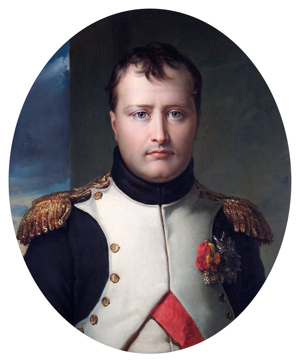Napoleon Bonaparte, cesarz, przed 1830 r. (olej na płótnie) autorstwa Francois Pascal Simon (after) Gerard