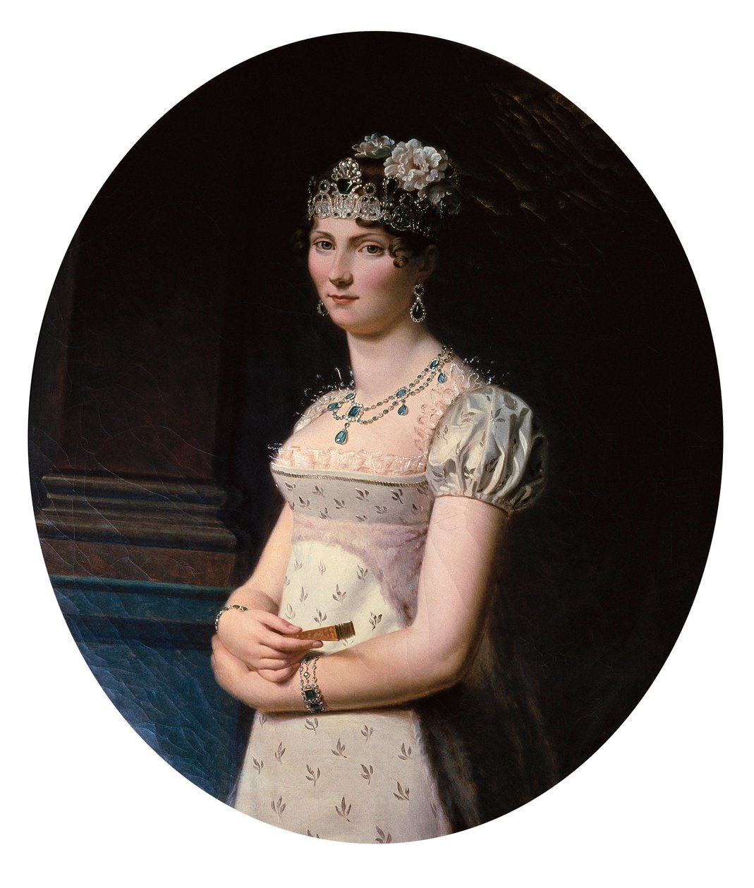 Portret Stephanie de Beauharnais autorstwa Francois Pascal Simon (after) Gerard