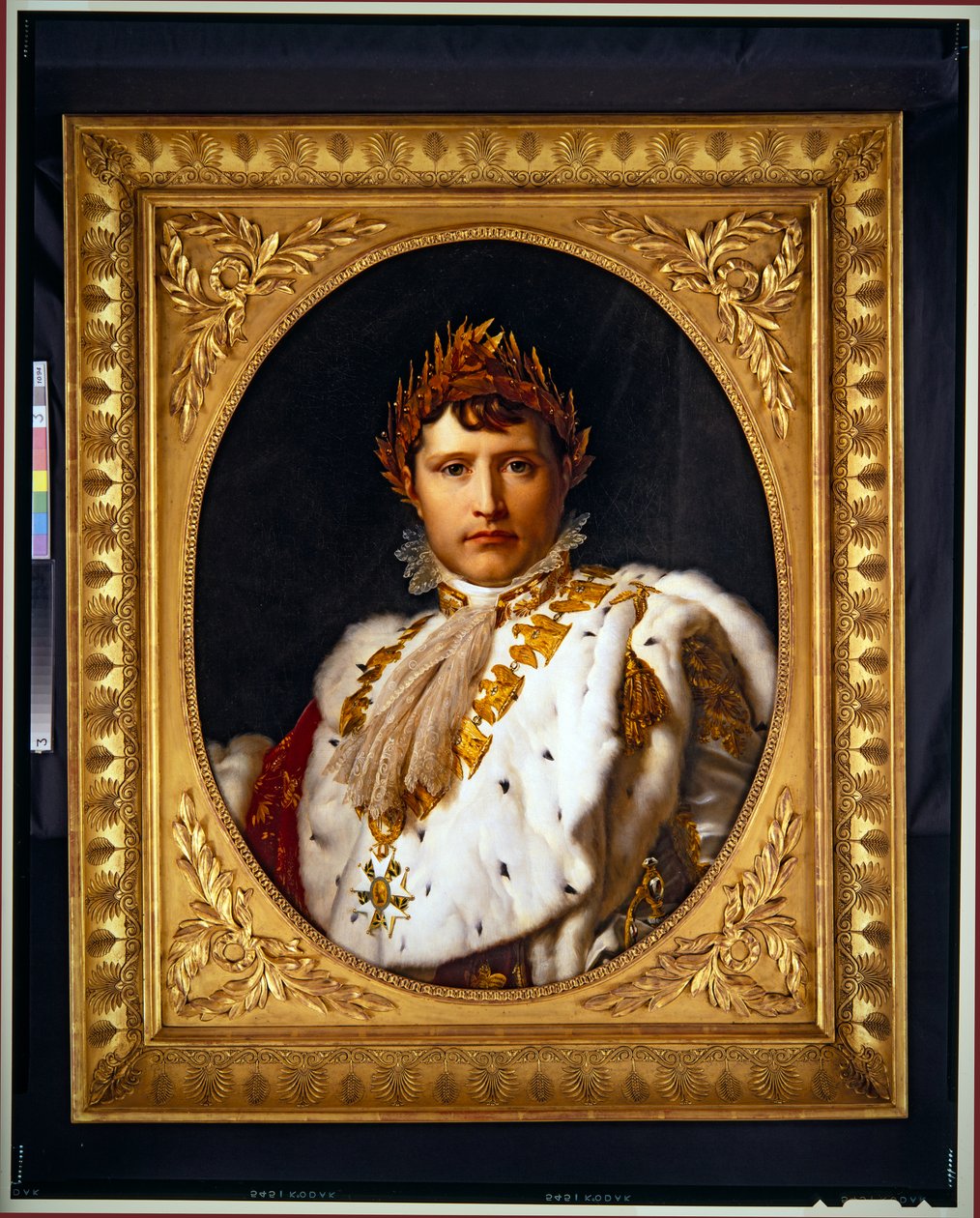 Portret Napoleona, bez daty (olej na płótnie, owal) autorstwa Francois Pascal Simon Baron Gerard