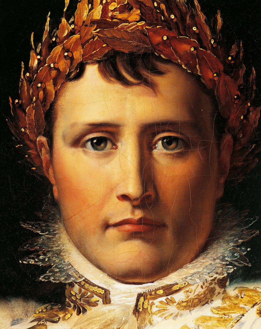 Napoleon Bonaparte w cesarskich ujeżdżalniach, ok. 1805, Francois Baron Gerard (1770-1837), olej na płótnie, epoka napoleońska, Francja autorstwa Baron François Pascal Simon Gérard