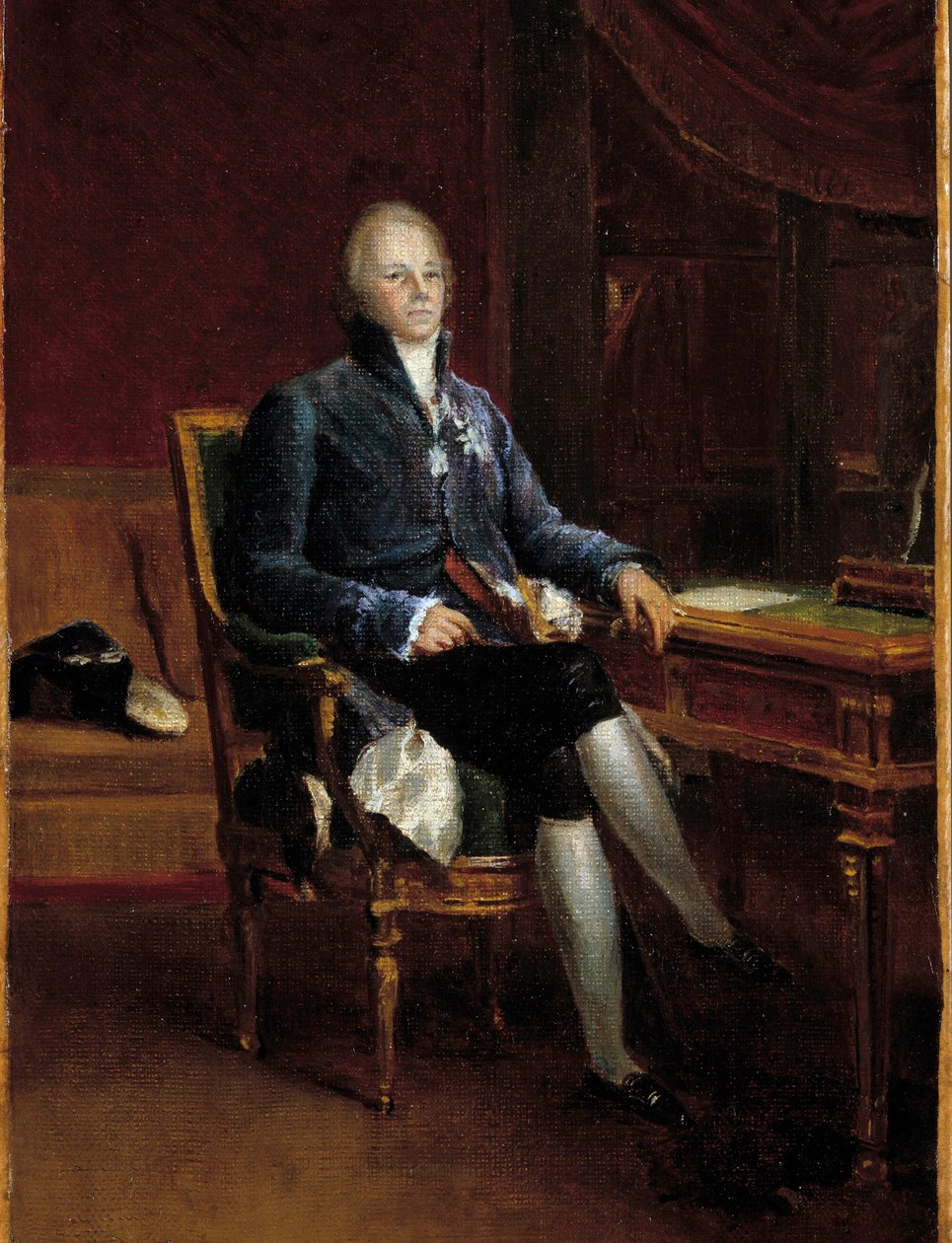Portret na całej długości przedstawiający Charlesa Maurice