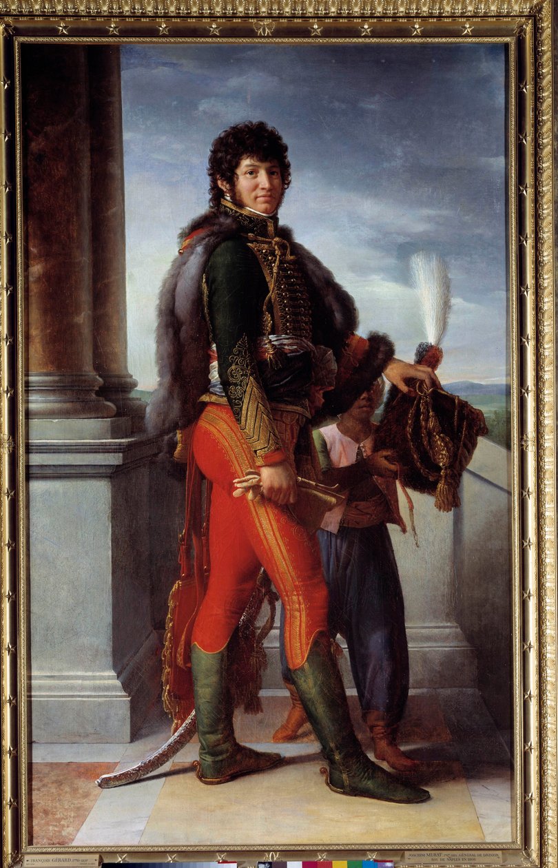 Portret en pied de Joachim Murat (1767-1815) marechal d