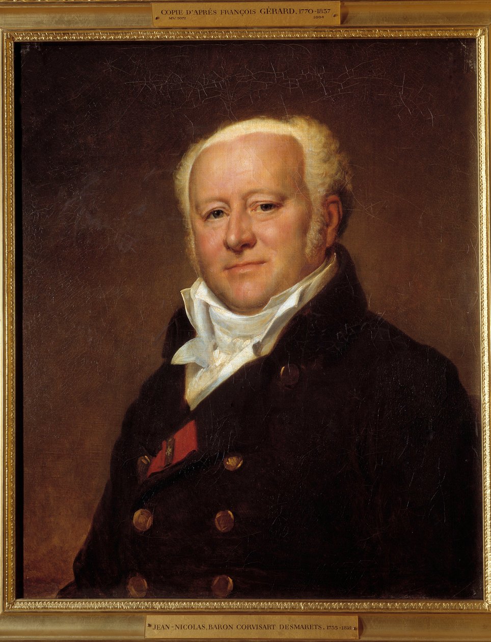 Portret barona Jean Nicolas Corvisart-Desmaretz (Corvisart Desmaretz autorstwa Baron François Pascal Simon Gérard