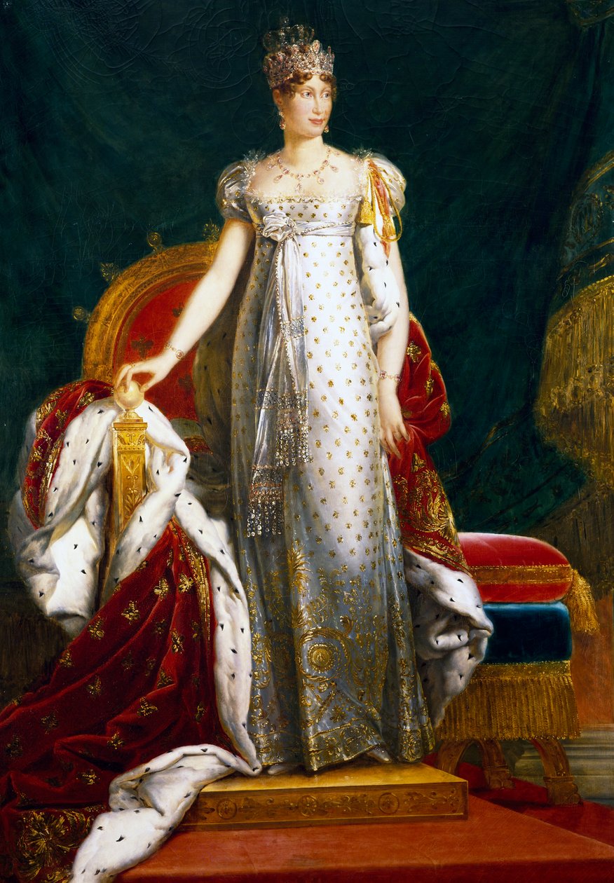 Portret Marie Louise, cesarzowej Francji, autorstwa barona Francois Gerarda, obraz autorstwa Baron François Pascal Simon Gérard