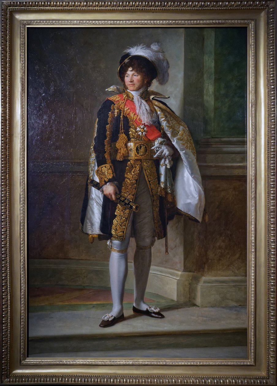 Joachim Murat, marszałek cesarstwa, w świetnym stroju, 1805 autorstwa Francois Pascal Simon Gerard